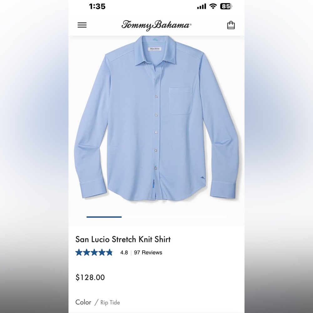 Tommy Bahama men’s dress shirt